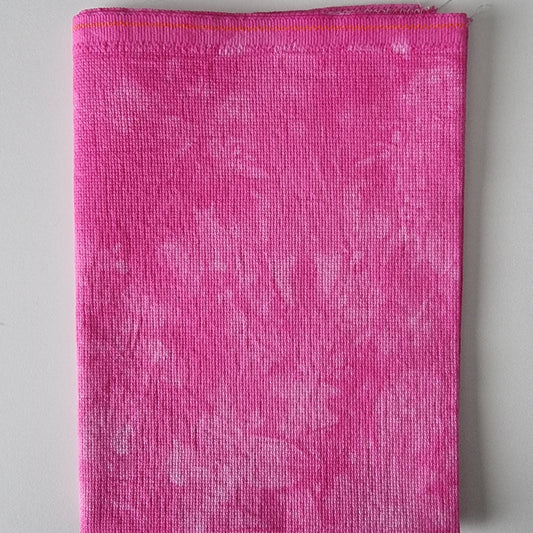 Pink 18ct Aida - Hand-Dyed Zweigart Cross Stitch Fabric