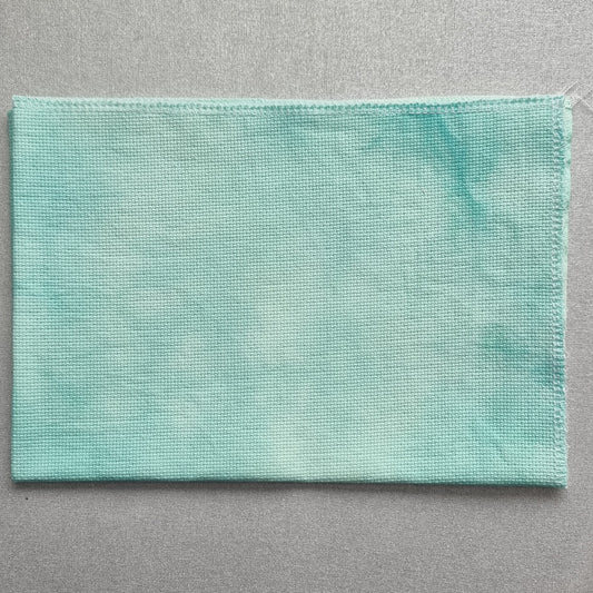 Pistachio 16ct Aida - Hand-Dyed Zweigart Cross Stitch Fabric