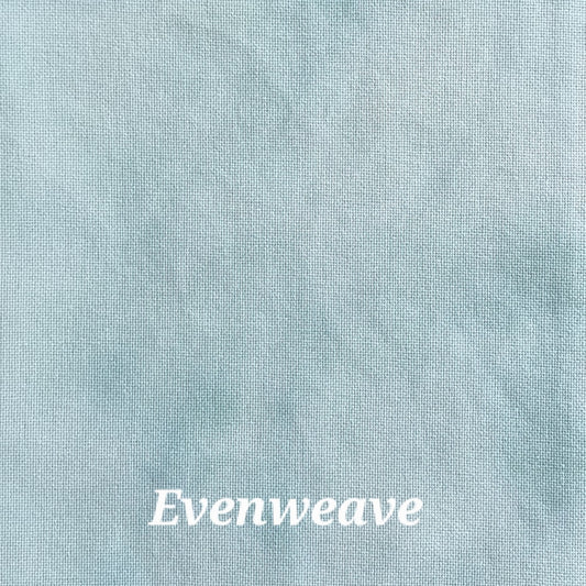 Tidal Mist - Hand-Dyed Zweigart Cross Stitch Fabric