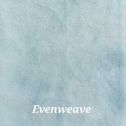 Tidal Mist 28ct Evenweave - Hand-Dyed Zweigart Cross Stitch Fabric
