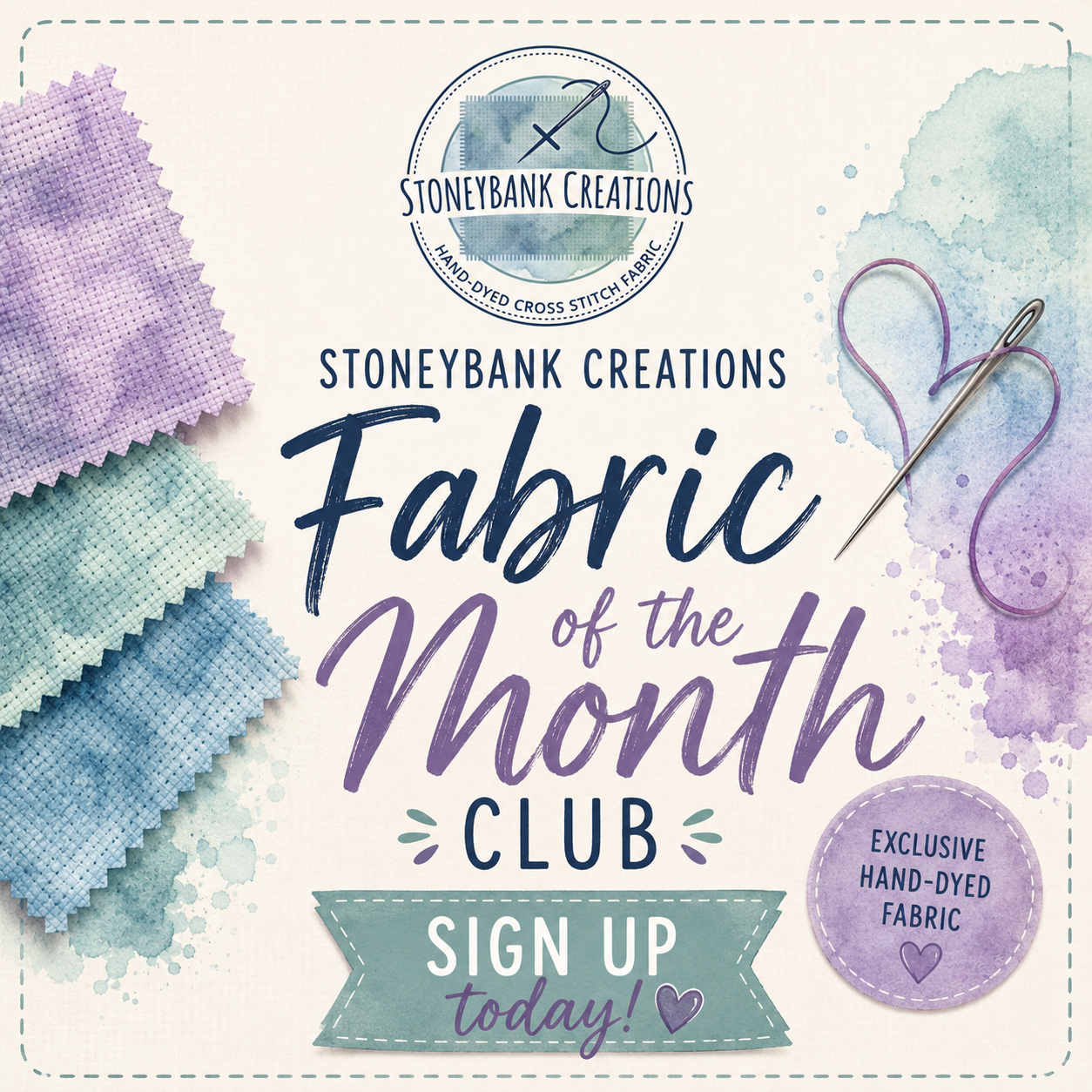 Stoneybank Fabric of the Month Club