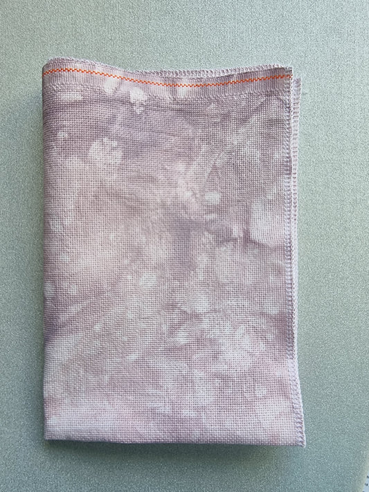 Manor Mist 18ct Aida - Hand-Dyed Zweigart Cross Stitch Fabric 502