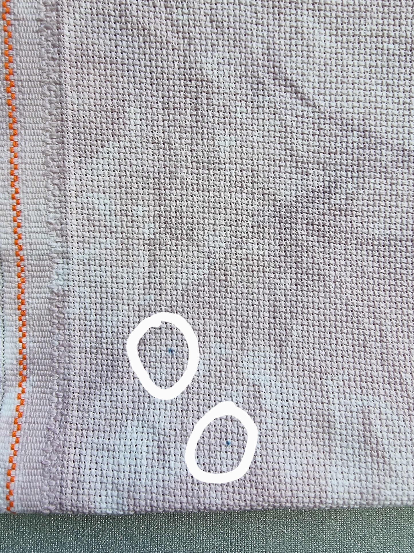 Manor Mist 18ct Aida - Hand-Dyed Zweigart Cross Stitch Fabric 500